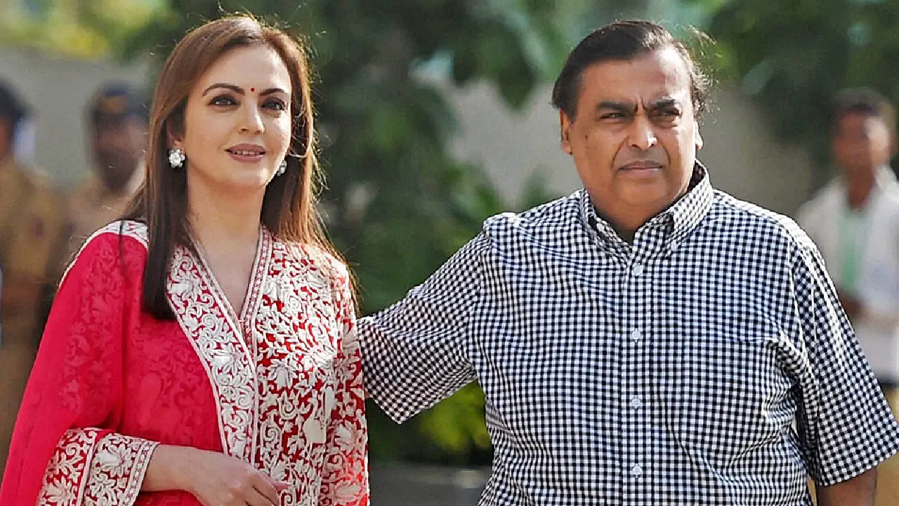 Mukesh and Nita Ambani