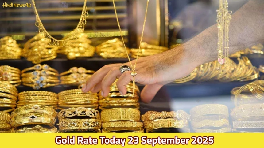 Gold Rate Today 23 September 2025: नवरात्रि पर सोने-चांदी के दाम में उछाल, जानें आपके शहर का लेटेस्ट रेट