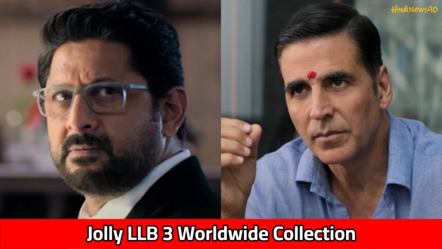 Jolly LLB 3 Worldwide Collection: अक्षय कुमार और अरशद वारसी की फिल्म ने पहले वीकेंड पर की 75 करोड़ की कमाई