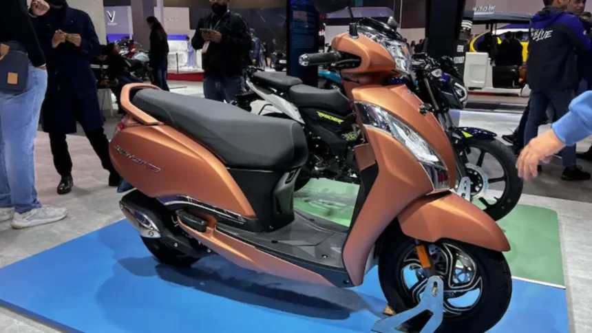 TVS Jupiter CNG Scooter